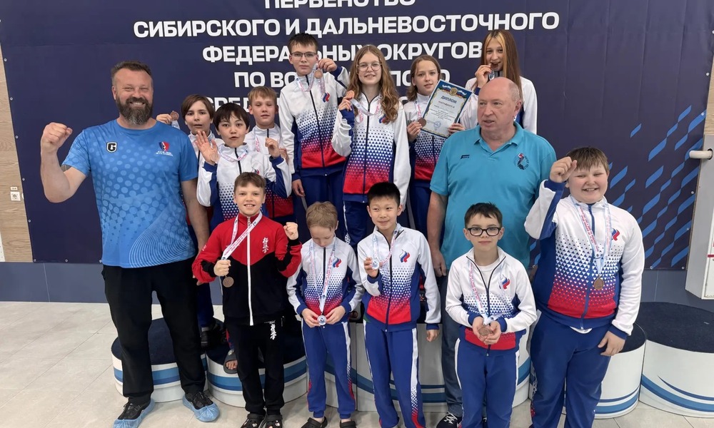 Команда по водному поло «СИВУЧИ» взяли бронзовые медали на Первентве СФО и ДФО!